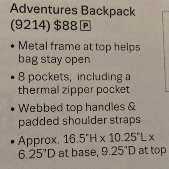 ThirtyOne backpack - Picture 3 of 3